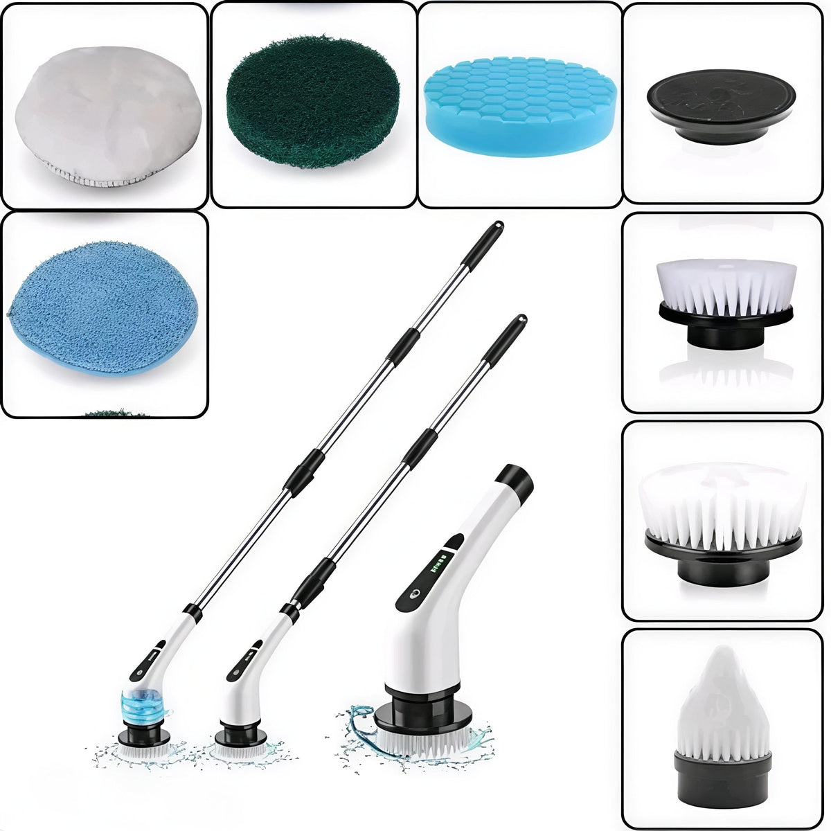 Electric Spin Scrubber - Professional Cleaning Brush - Sifatali