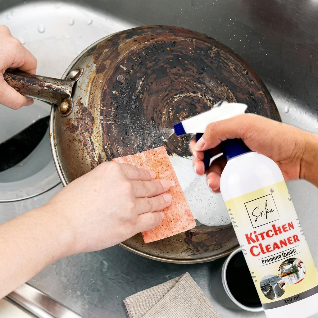 Srika Premium Kitchen Cleaner Spray (250 ml)