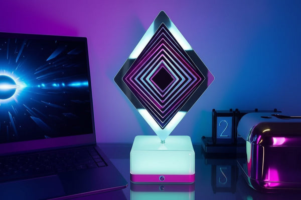 3D 360 Rotating Square Night Light - Sifatali
