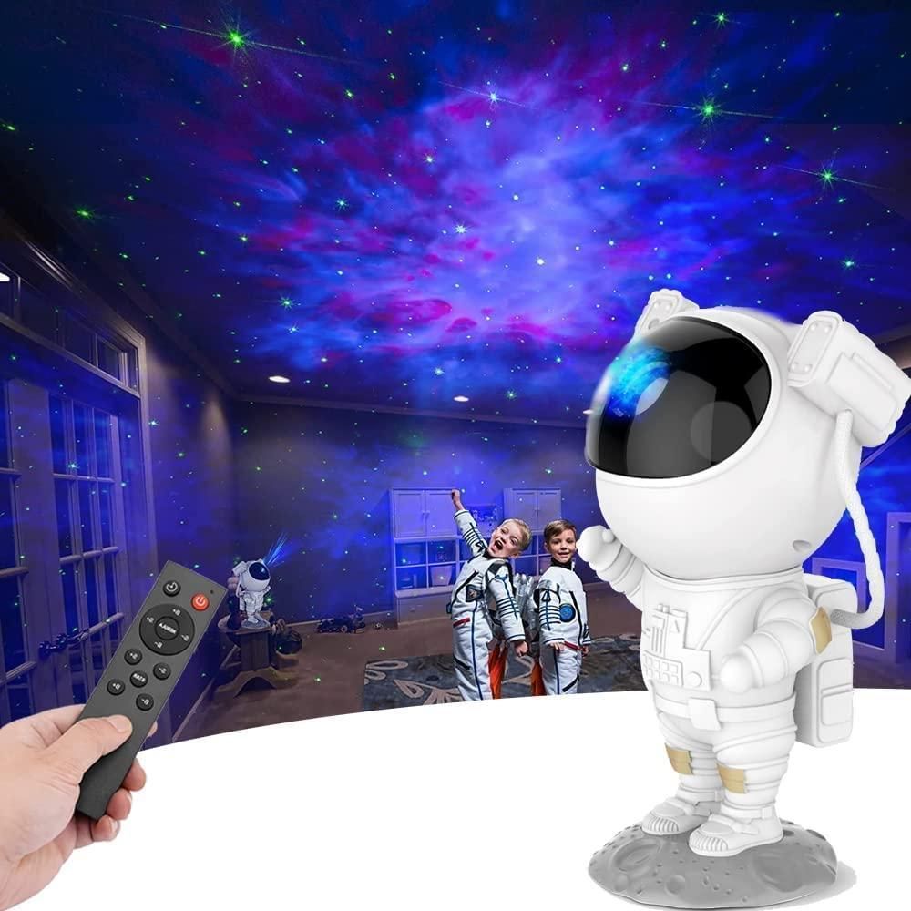 Astronaut Galaxy Projector - 360 Magnetic Head Rotation, Remote Control - Sifatali