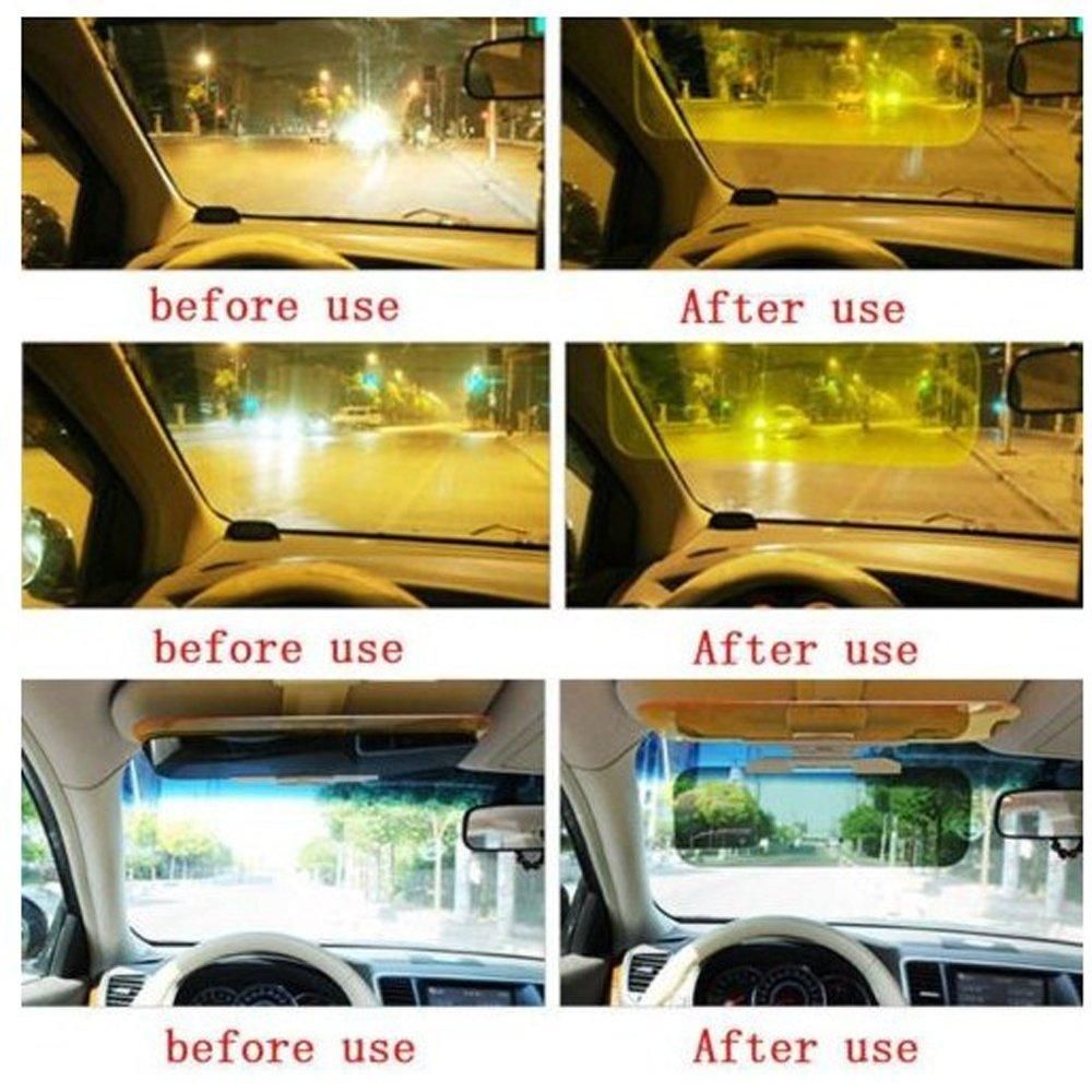 Goggle - Anti - Glare Dazzling Goggle Day & Night Vision Driving Mirror Sun Visors - Sifatali