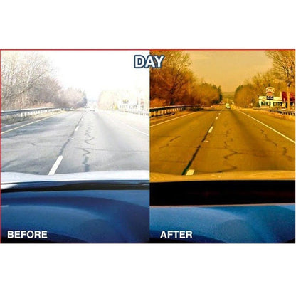Goggle - Anti - Glare Dazzling Goggle Day & Night Vision Driving Mirror Sun Visors - Sifatali