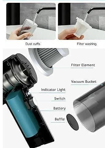 Portable Air Duster Wireless Vacuum Cleaner - Sifatali