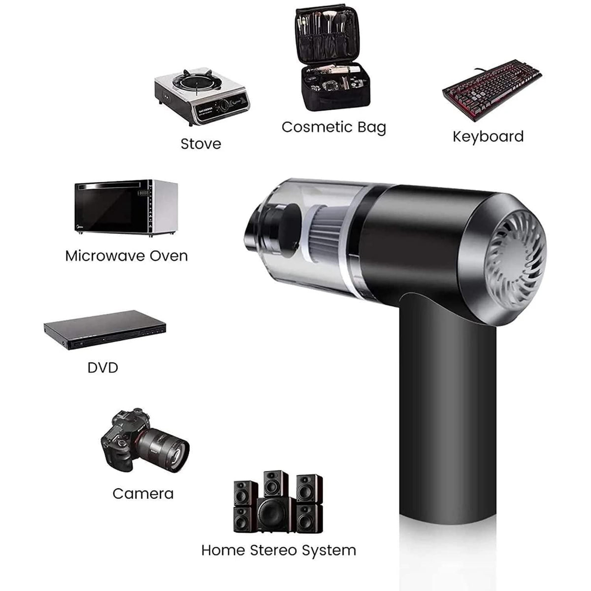 Portable Air Duster Wireless Vacuum Cleaner - Sifatali