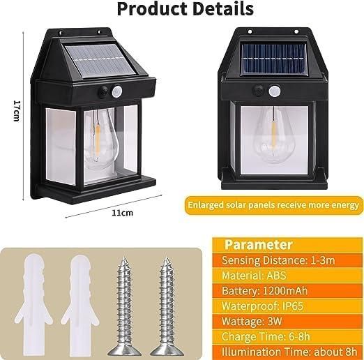 Solar Light Outdoor Wall Light - Sifatali