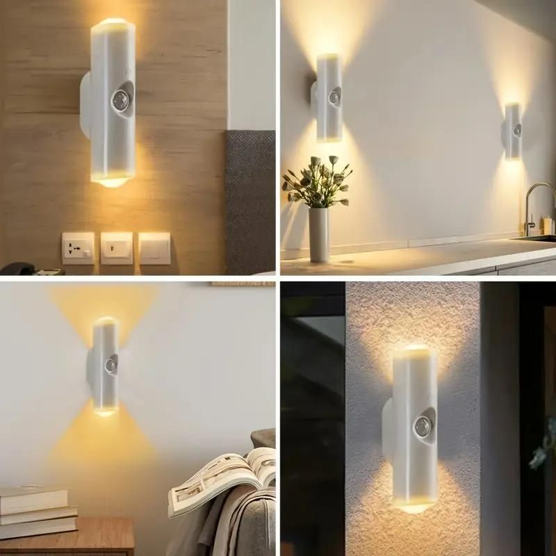 Up & Down Lit Hill Shape Sensor LED Wall Lights - Sifatali