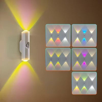 Up & Down Lit Hill Shape Sensor LED Wall Lights - Sifatali